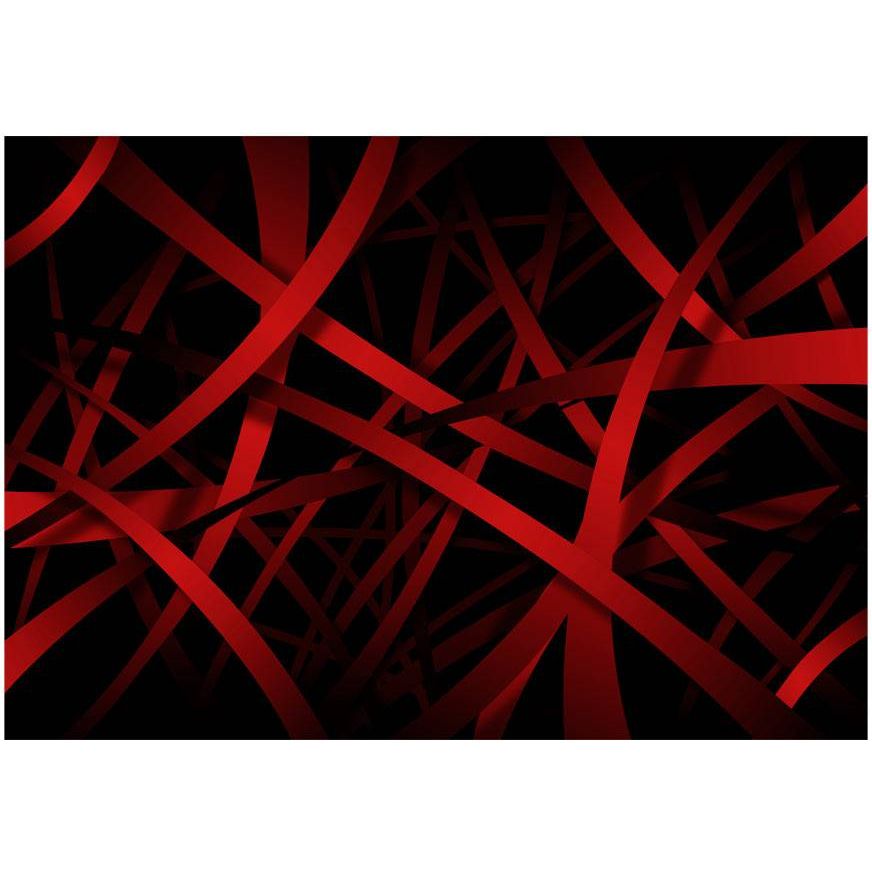 Kuvatapetti Artgeist Fear of the dark, 210x300cm, punainen