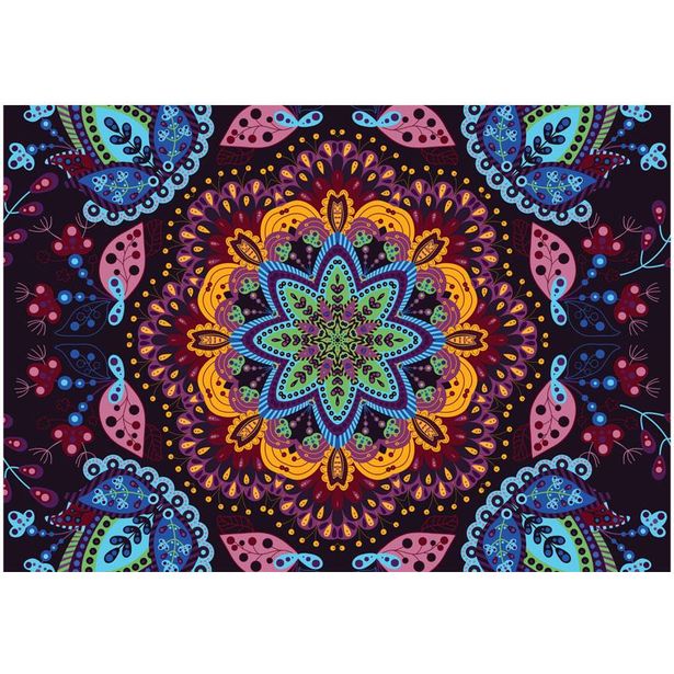 Kuvatapetti Artgeist Colorful kaleidoscope, eri kokoja