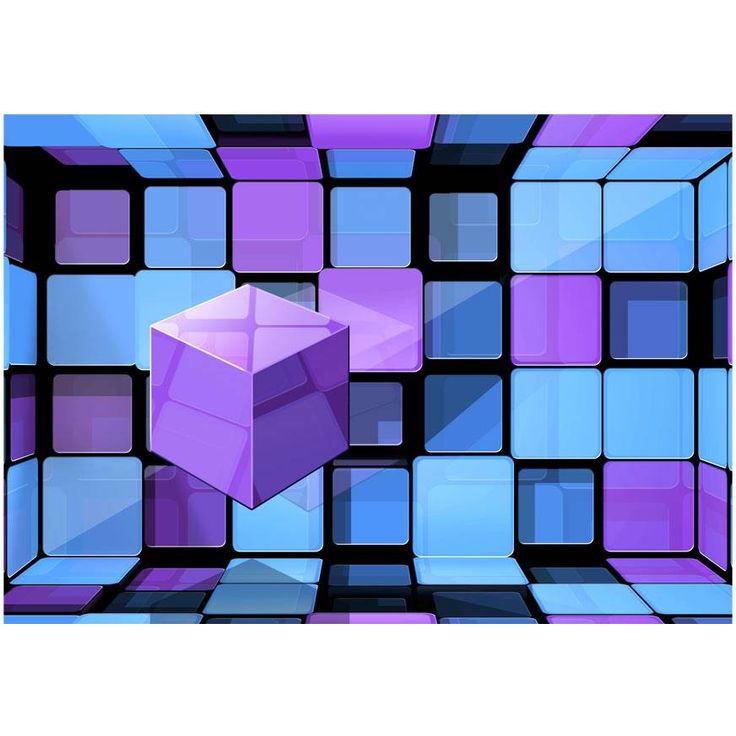 Kuvatapetti Artgeist Rubik's cube: variation, eri kokoja