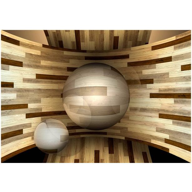 Kuvatapetti Artgeist Wooden orbit, eri kokoja