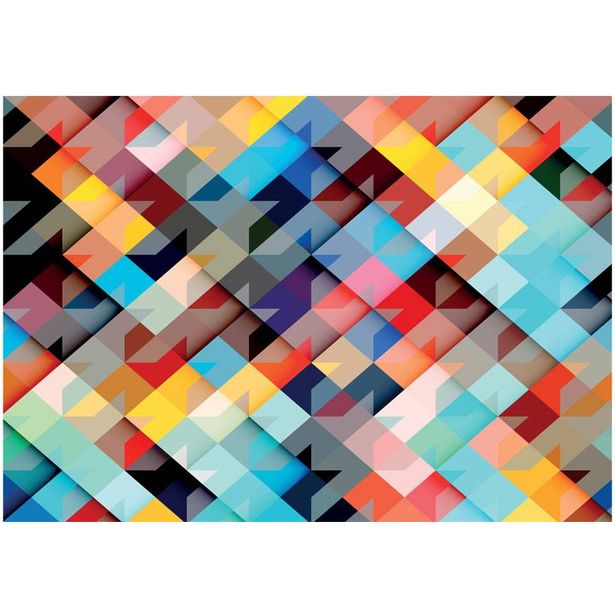 Kuvatapetti Artgeist Colour Patchwork, eri kokoja