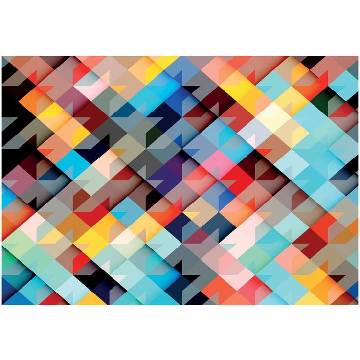 Kuvatapetti Artgeist Colour Patchwork, eri kokoja