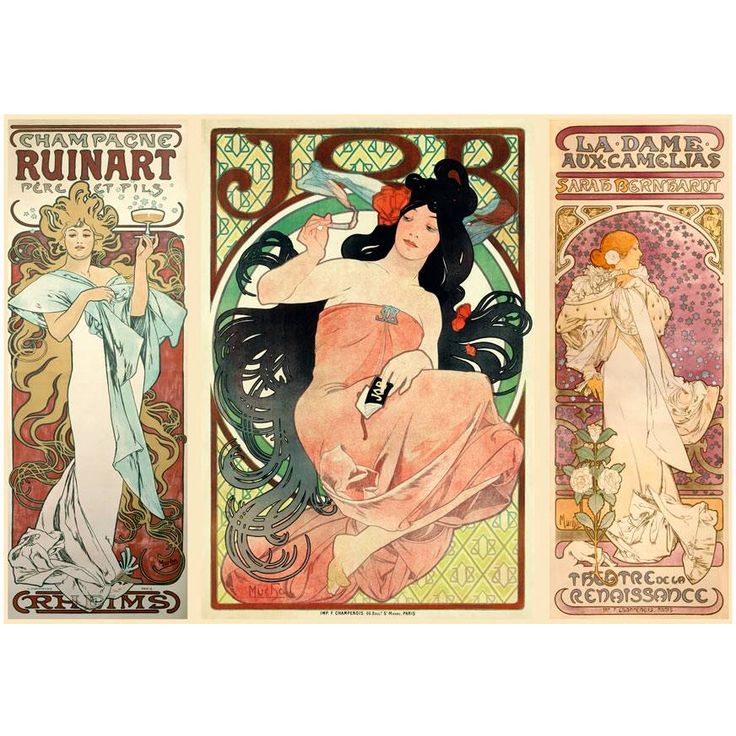 Kuvatapetti Artgeist Alphonse Mucha Women's, eri kokoja