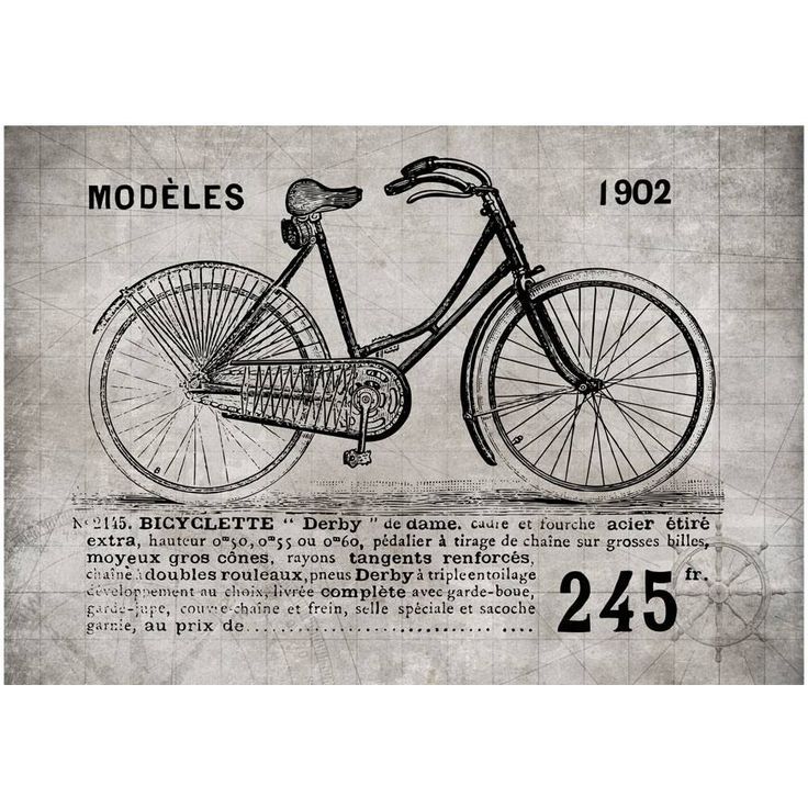 Kuvatapetti Artgeist Vintage Bicycle, eri kokoja