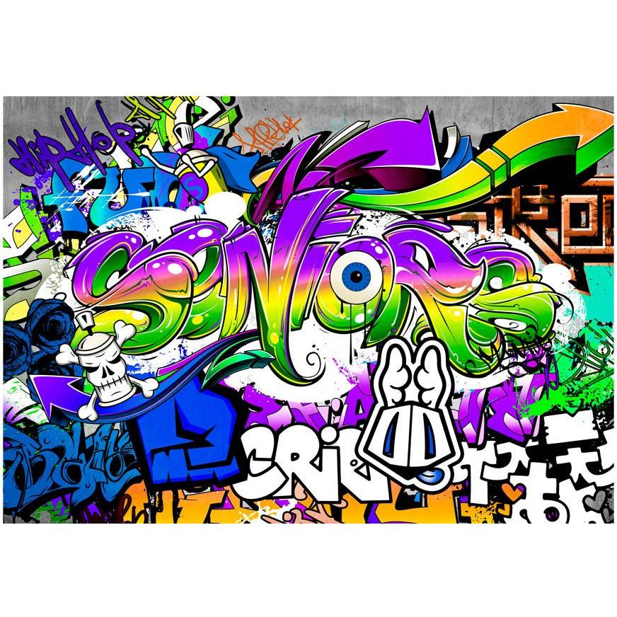 Kuvatapetti Artgeist Words of City, 245x350cm, monivärinen