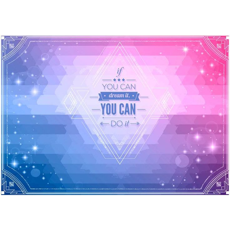 Kuvatapetti Artgeist If you can dream it, you can do it!, eri kokoja