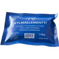 Kylmäelementti Artekno, 10 kpl/pkt, -1°C, 740g, sininen