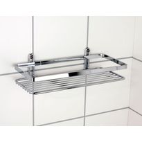 Suihkuhylly Arrow suora 1-taso kromi 11051