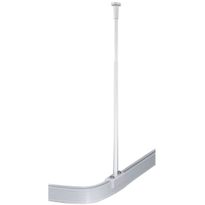 Kattoripustin Arrow suihkuverhotangolle 1.0m valkoinen