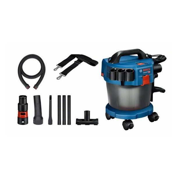 Akkuimuri Bosch GAS L SOLO tarvikkeilla 18V 10