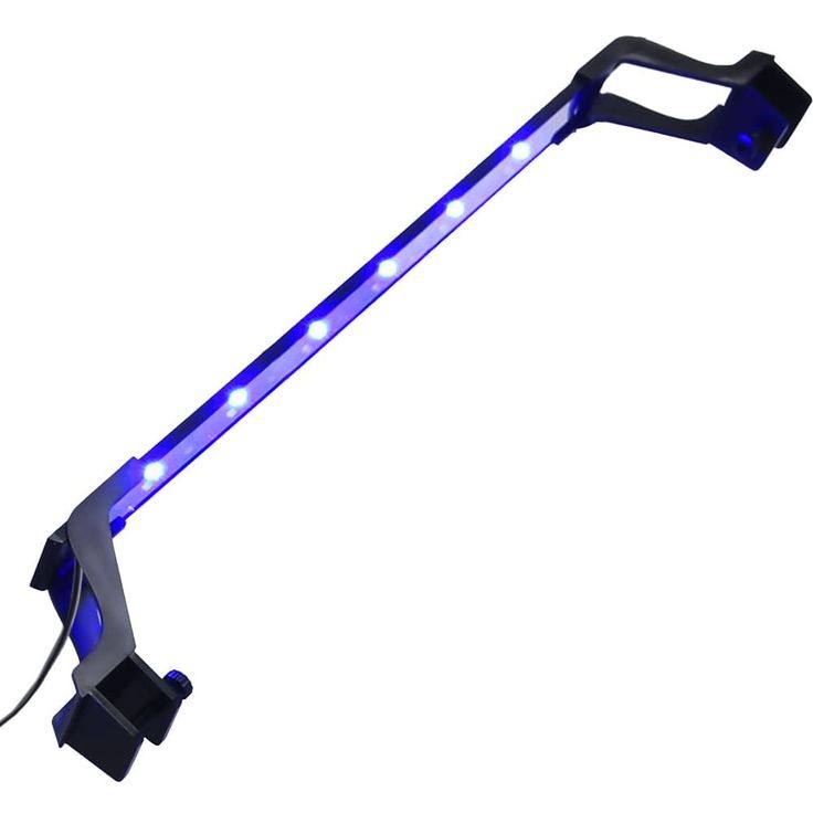 Akvaarion LED valo kiinnittimillä 55 70 cm valkoinen