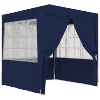 Ammattilaisten juhlateltta sivuseinillä 2,5x2,5m sin. 9 g/m²