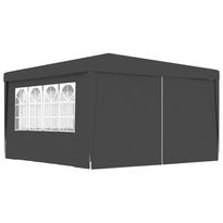 Ammattilaisten juhlateltta sivuseinillä 4x4miitti 90g/m²