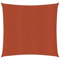 Aurinkopurje 160 g/m² terrakotta 6x6 m hdpe