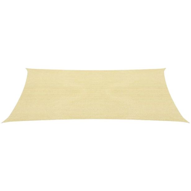 Aurinkopurje hdpe neliönmuotoinen 2x2 m beige_1