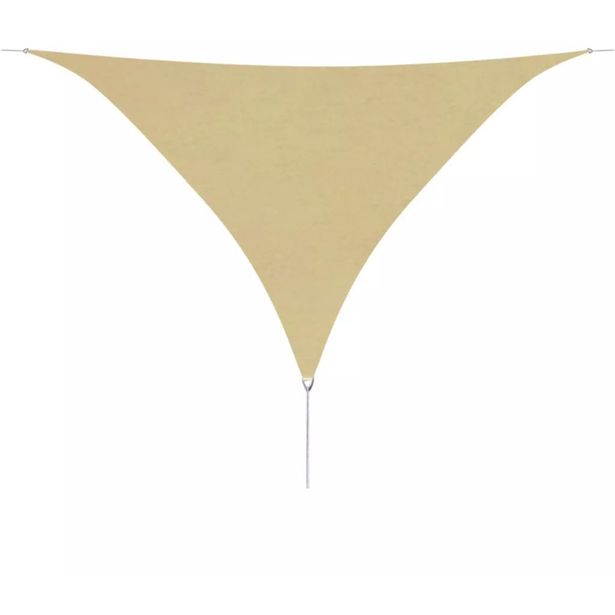 Aurinkopurje oxford-kangas kolmio 3,6x3,6x3,6 m beige_1