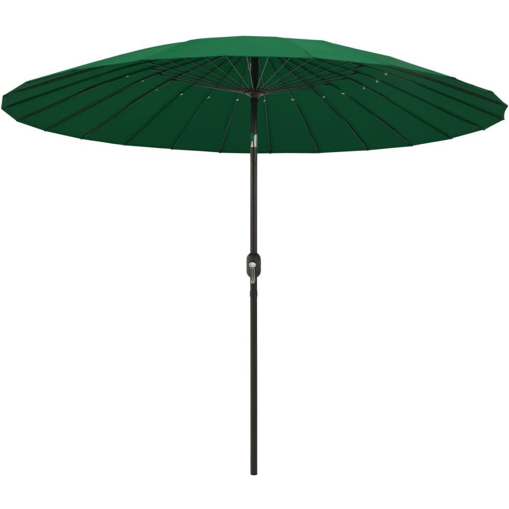 Aurinkovarjo alumiinitanko 270 cm vihreä