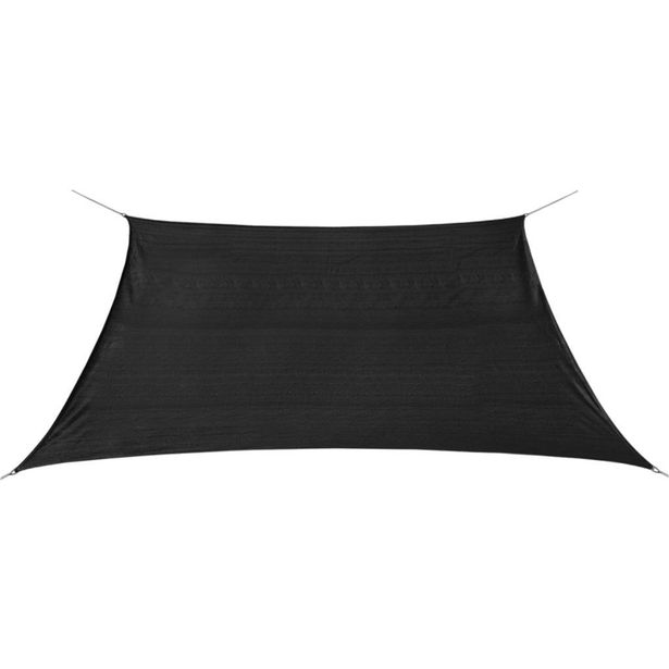 Aurinkovarjo purje hdpe neliö 3.6x3.6 m antrasiitti_1