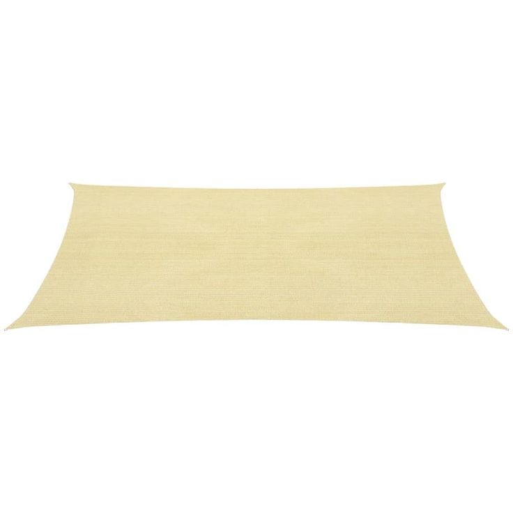Aurinkovarjo purje hdpe neliö 3.6x3.6 m beige_1