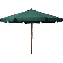 Aurinkovarjo puurunko 330 cm vihreä