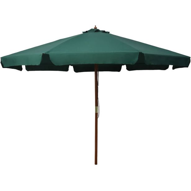 Aurinkovarjo puurunko 330 cm vihreä_1