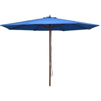 Aurinkovarjo puurunko 350 cm sininen