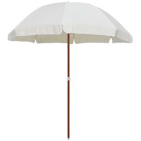 Aurinkovarjo terästanko 240 cm hiekka