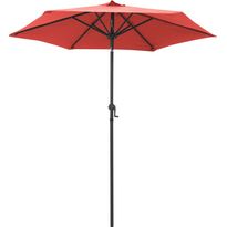 Aurinkovarjo terrakotta 200x211 cm alumiini