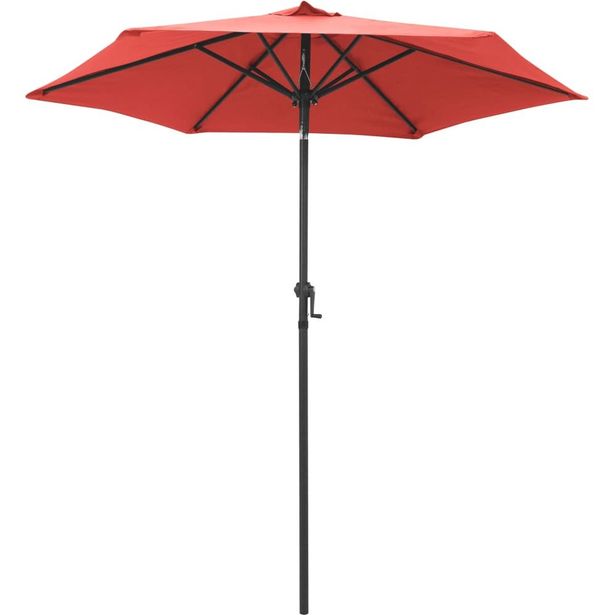 Aurinkovarjo terrakotta 200x211 cm alumiini_1