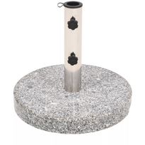 Aurinkovarjon alusta graniitti pyöreä 22 kg