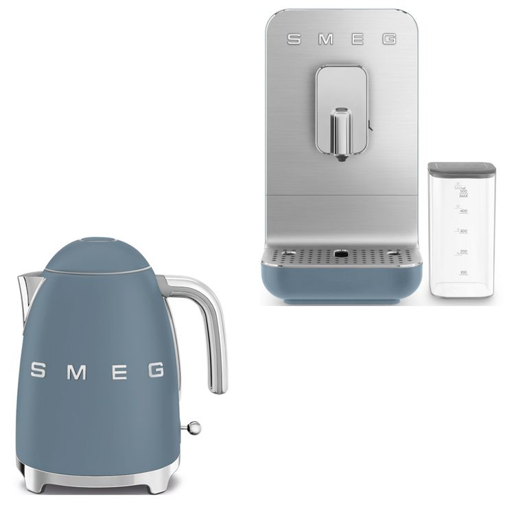 Tuotepaketti Smeg - vedenkeitin KLF03 1,7 l ja espressokone BCC13