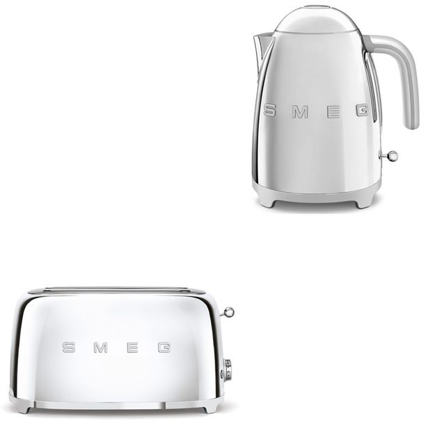 Tuotepaketti Smeg - vedenkeitin KLF03 1,7 l ja leivänpaahdin TSF02