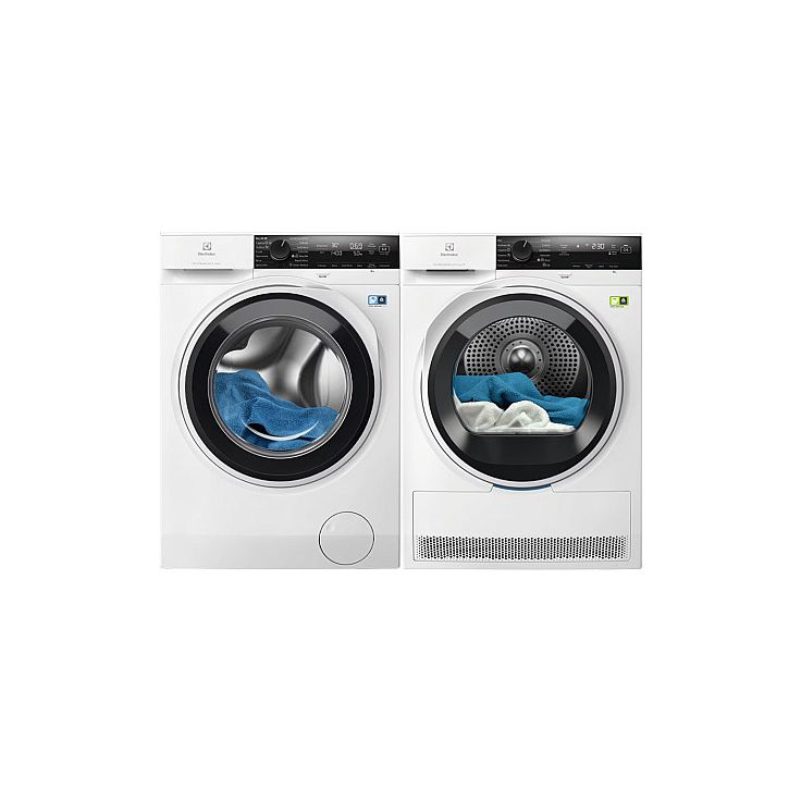Pesutorni Electrolux EFI743RX4R + EDI743V95V, valkoinen