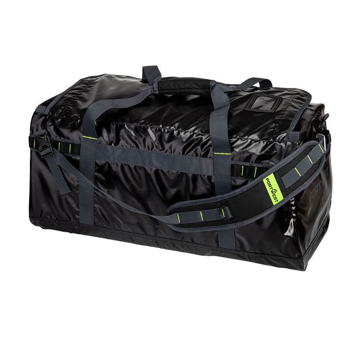 Duffelikangaslaukku Portwest B950 vedenpitävä 70L, musta