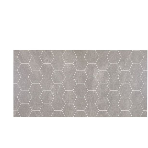 Välitilanlevy Berry Alloc Kitchen Wall, Liuskekivi Natural Hexagon