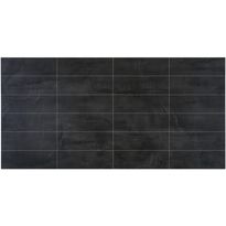 Välitilanlevy Berry Alloc Kitchen Wall, Black Velvet 100 x 300 mm:n kuviolla