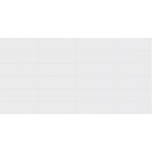 Välitilanlevy Berry Alloc Kitchen Wall, Lumenvalkoinen 300 x 100 mm kuviolla