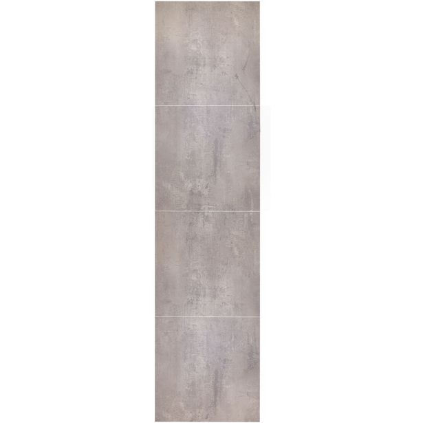 Märkätilalevy Berry Alloc Wall&Water, Cement Satin 600 x 600 mm:n kuviolla