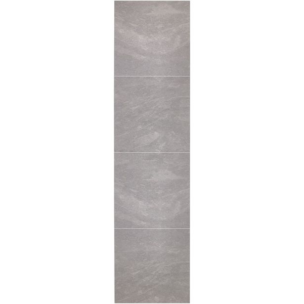 Märkätilalevy Berry Alloc Wall&Water, Liuskekivi Natural Rustic Stone 600 x 600 mm:n kuviolla