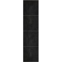 Märkätilalevy Berry Alloc Wall&amp;Water, Black Velvet Satin 600 x 600 mm:n kuviolla