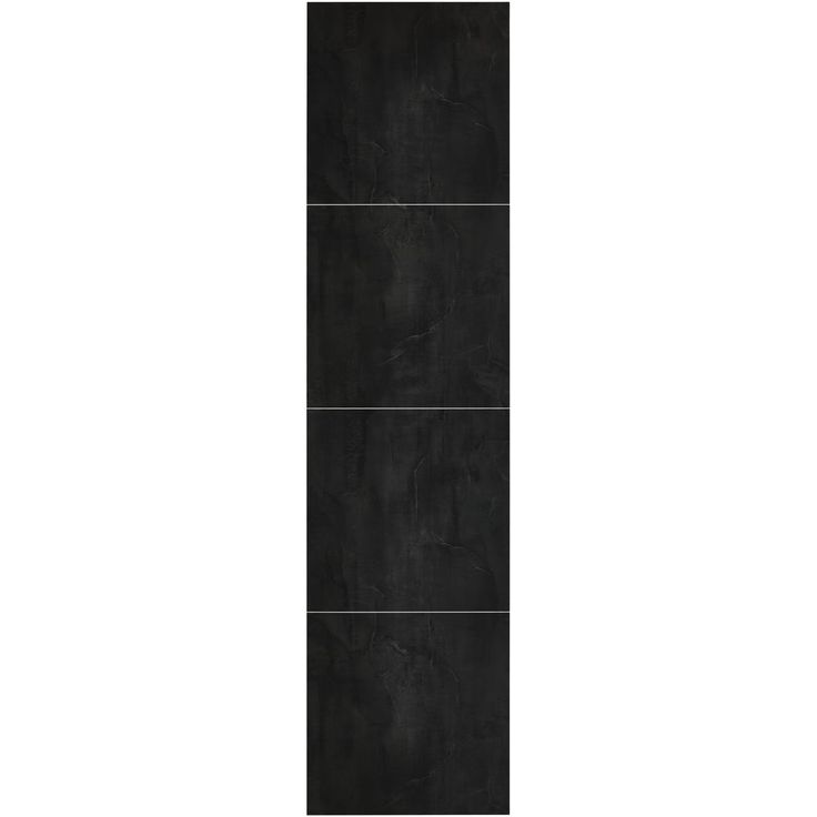 Märkätilalevy Berry Alloc Wall&Water, Black Velvet Satin 600 x 600 mm:n kuviolla