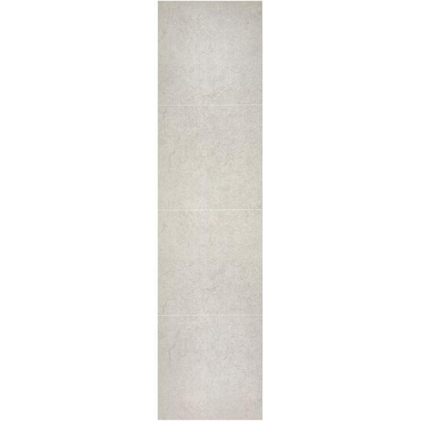 Märkätilalevy Berry Alloc Wall&Water, Marmori Santorini Satin 600 x 600 mm:n kuviolla