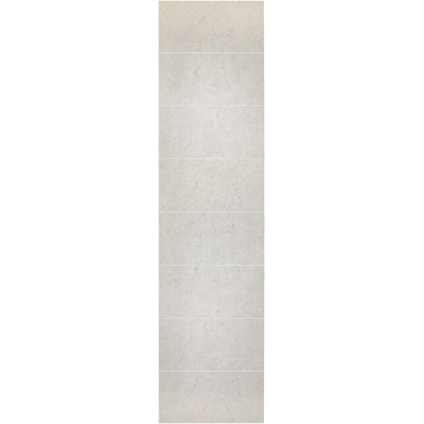 Märkätilalevy Berry Alloc Wall&Water, Marmori Santorini Satin 600 x 300 mm:n kuviolla