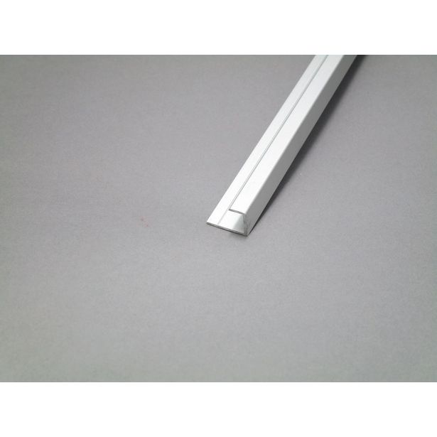 Päätylista (U) Berry Alloc Wall&Water, 2.4 m, alumiini