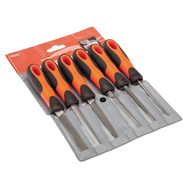 Viilasarja Bahco Ergo, 100mm, 6 kpl
