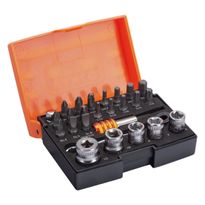 Hylsy- ja kärkisarja Bahco, 6–13mm, 26 kpl, 6–13mm