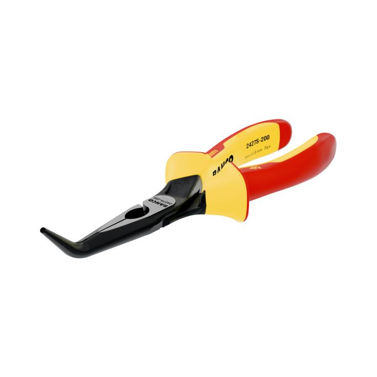 Eristetyt kärkipihdit Bahco, 160mm, 45° taivutetut kärjet