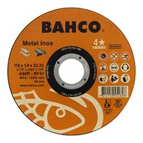Katkaisulaikka Bahco A46R INOX+Fe T41, 115x1.0x22.23mm