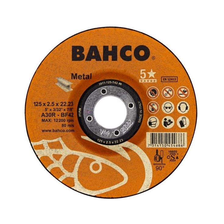 Katkaisulaikka Bahco A30R T42, 115x2.5x22.23mm