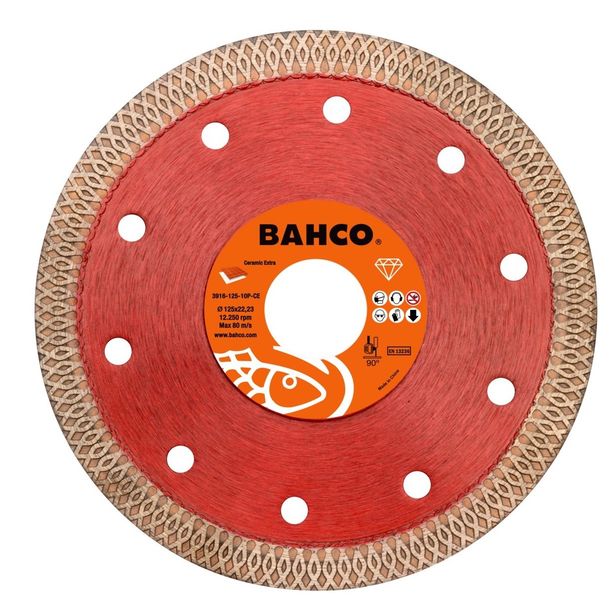 Timanttikatkaisulaikka Bahco, 125x1.2x22.23mm